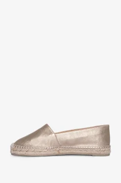 Flache Metallic-Espadrilles Kenda
