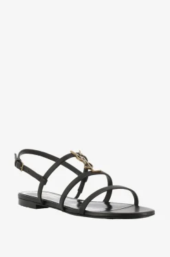 Flache Sandalen aus Kalbsleder Cassandra 05