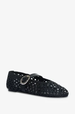 Flecht-Riemchenballerinas aus Leder Thea Mary Jane 05