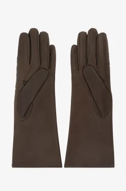 Gewebte Handschuhe aus Leder