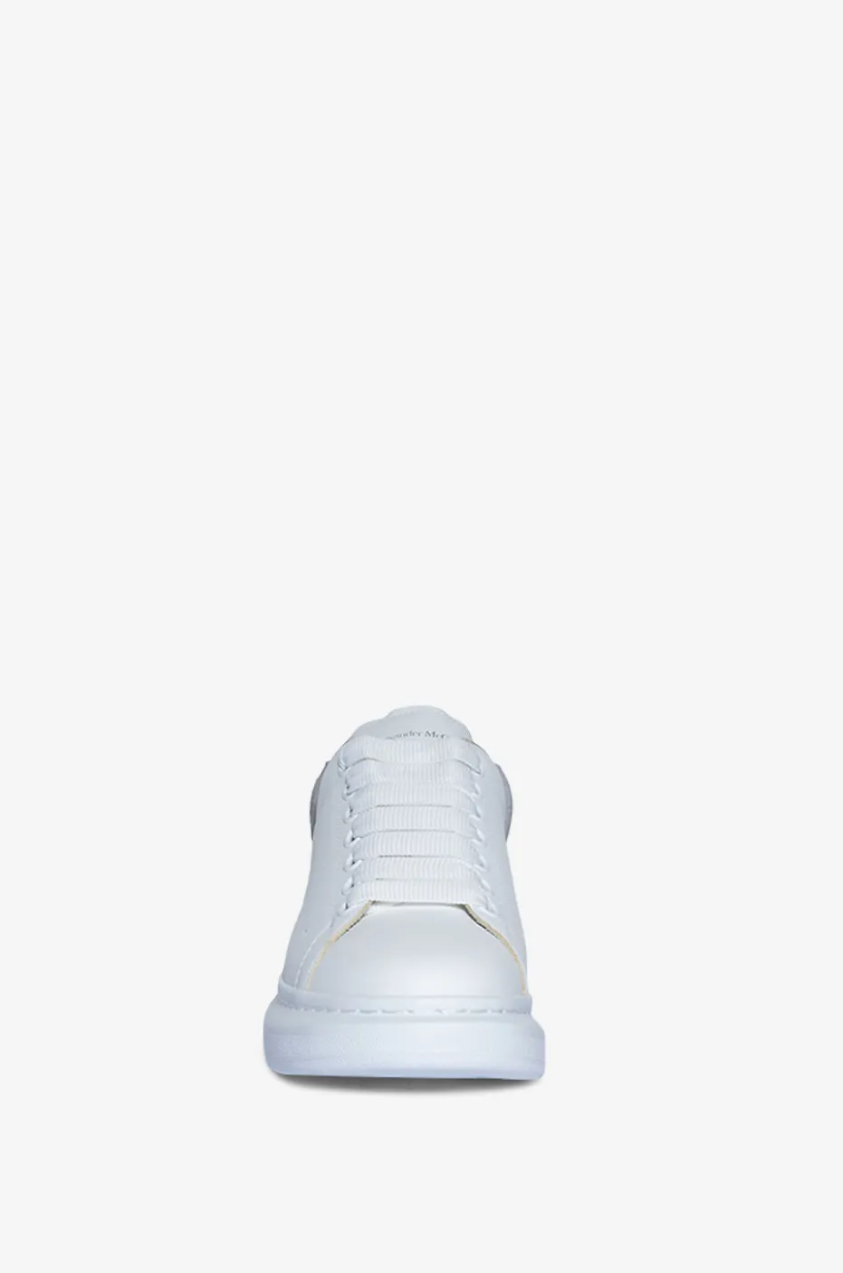 Glatt- und Wildledersneakers mit Meshfutter Oversize