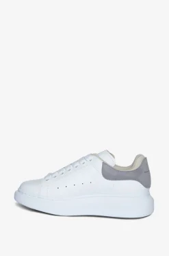 Glatt- und Wildledersneakers mit Meshfutter Oversize
