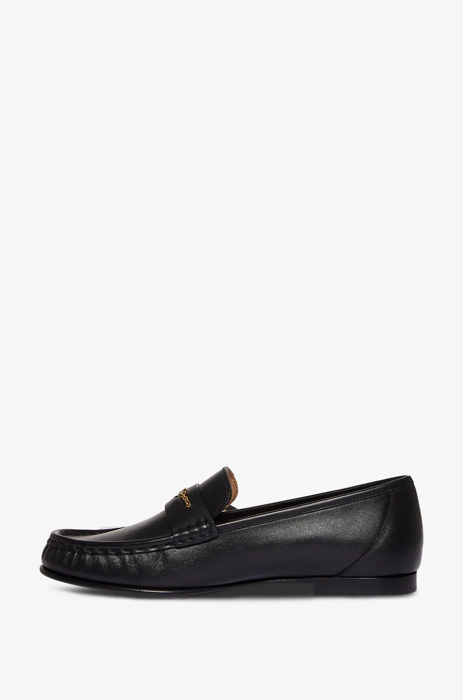Glatte Leder-Loafer Chloé