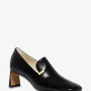 Glattledermokassins mit Absatz Club Loafer 60