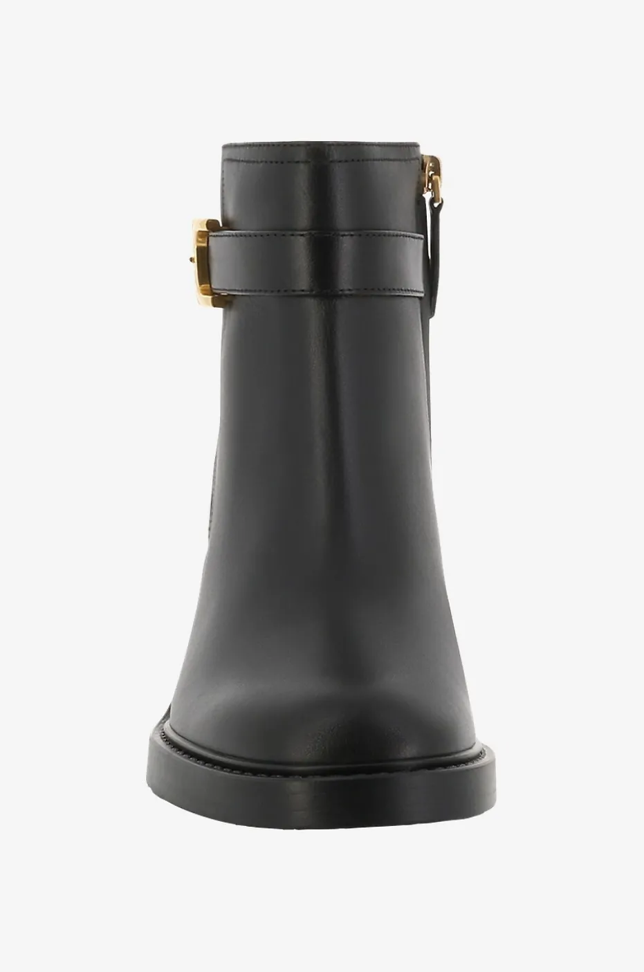 Glattleder-Stiefeletten mit Blockabsatz Marcie 45