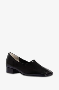 Glänzende Glattledermokassins Club Slipper 30