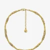 Goldene Choker-Halskette Ariane