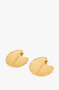 Goldene Ohrringe Vara