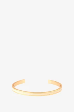 Goldener emaillierter Armreif Bangle