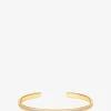 Goldener emaillierter Armreif Bangle Beige Mastic - 44mm