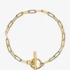Goldenes Armband Love Link