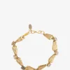 Goldenes Armband mit Kristallen Ombra