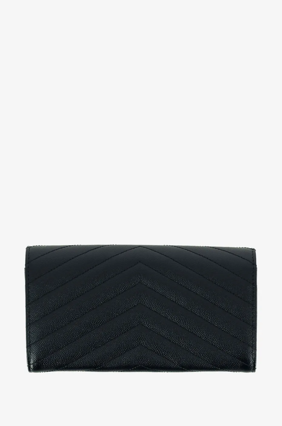 Grosse Brieftasche aus Grain-de-Poudre-Leder Monogram