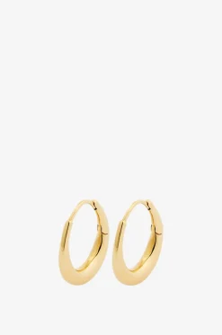 Grosse goldene Creolen Intemporelle