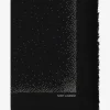 Grosses Modal- und Kaschmirhalstuch mit Tupfen YSL