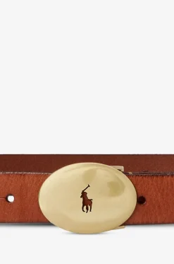 Gürtel aus genarbtem Leder Polo ID - 30 mm