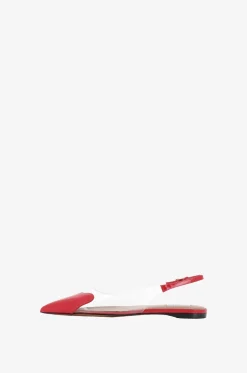 Halb-transparente Slingback-Ballerinas Le Coeur
