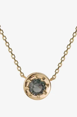 Halskette aus Gelbgold Tourmaline
