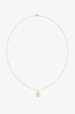 Halskette aus Gelbgold und Diamant Gina