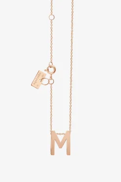 Halskette aus Roségold Abécédaire M