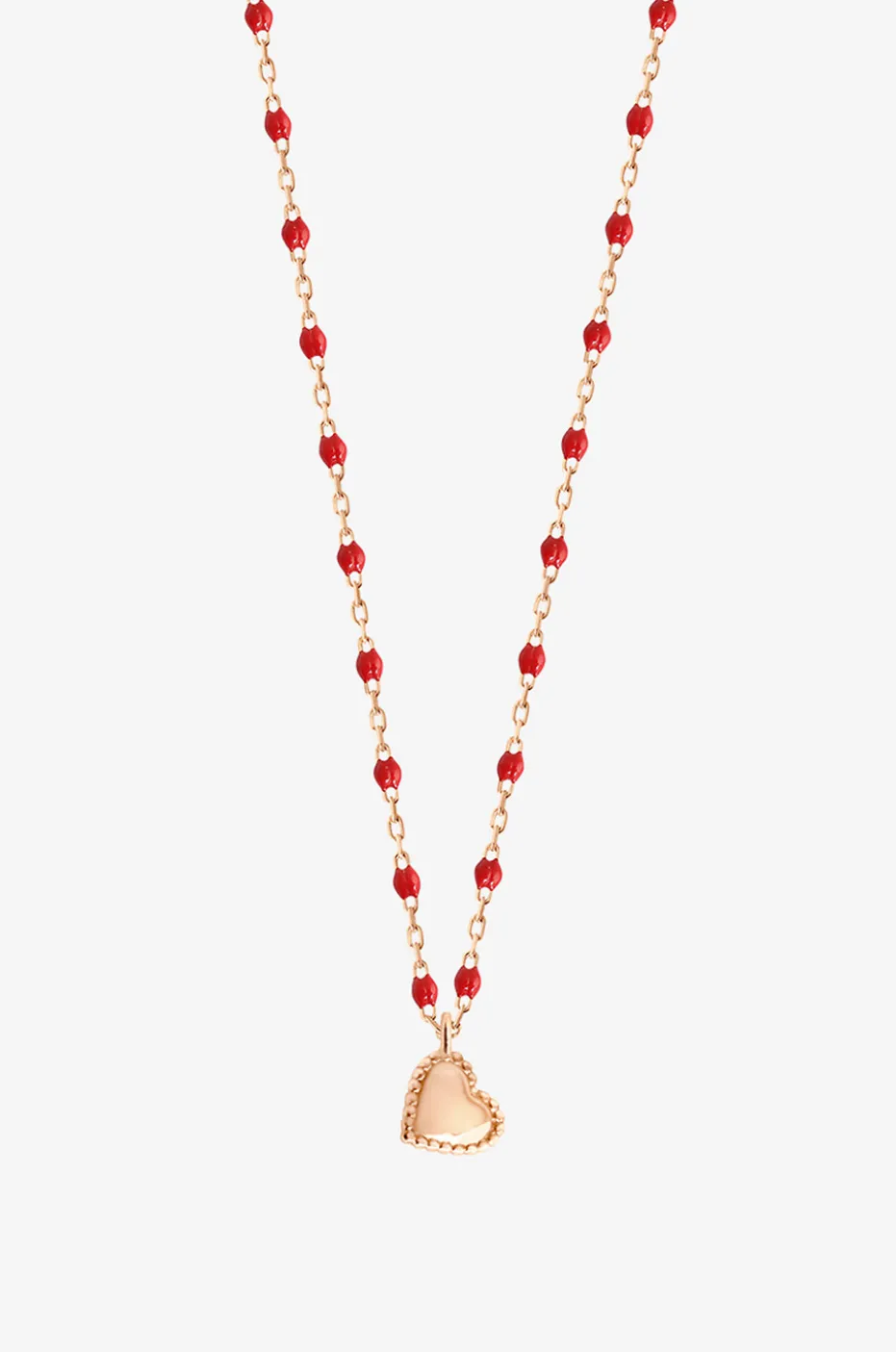 Halskette aus Roségold Lucky Coeur