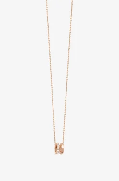 Halskette aus Roségold und Diamanten Charlie