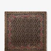 Halstuch aus Wolle und Kaschmir Paisley Leopard Aida