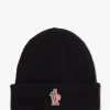 Hochwertige Strickmütze mit gesticktem Logo