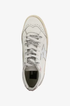 Hohe Sneakers mit silbernem Stern Mid-Star