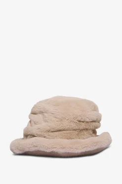 Hut aus synthetischem Pelz Cloche