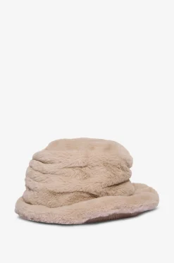 Hut aus synthetischem Pelz Cloche