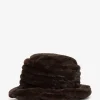 Hut aus synthetischem Pelz Cloche
