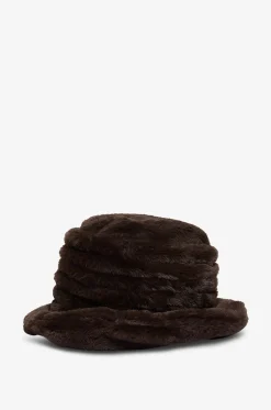 Hut aus synthetischem Pelz Cloche