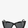 Kantige Katzenaugensonnenbrille SL 657