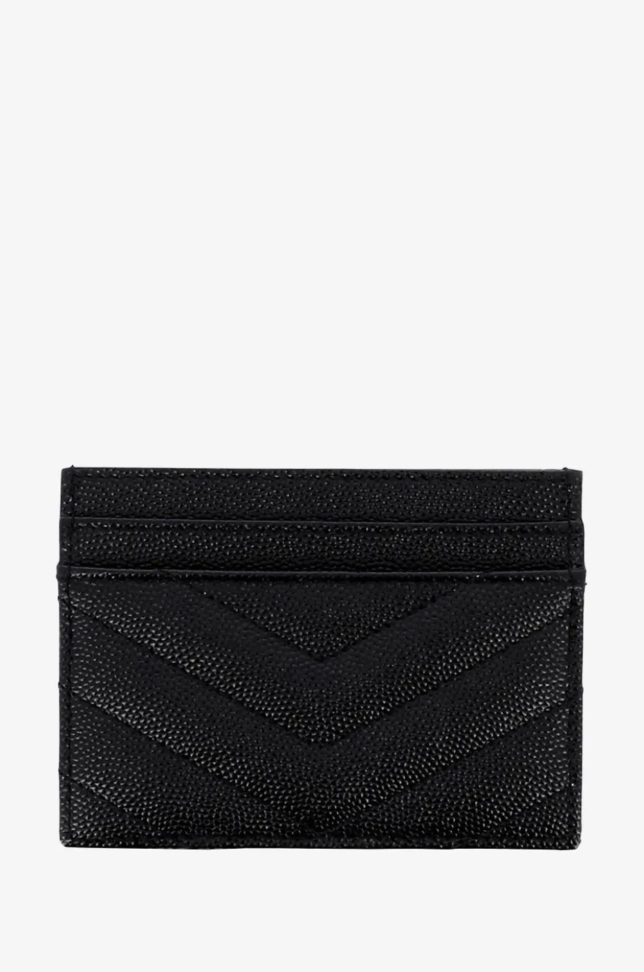 Kartenetui aus Grain-de-Poudre-Leder Monogram