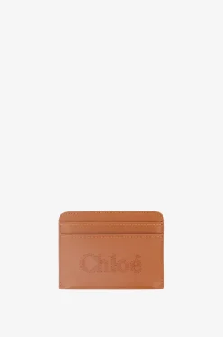 Kartenetui aus Kalbsleder Chloé Sense