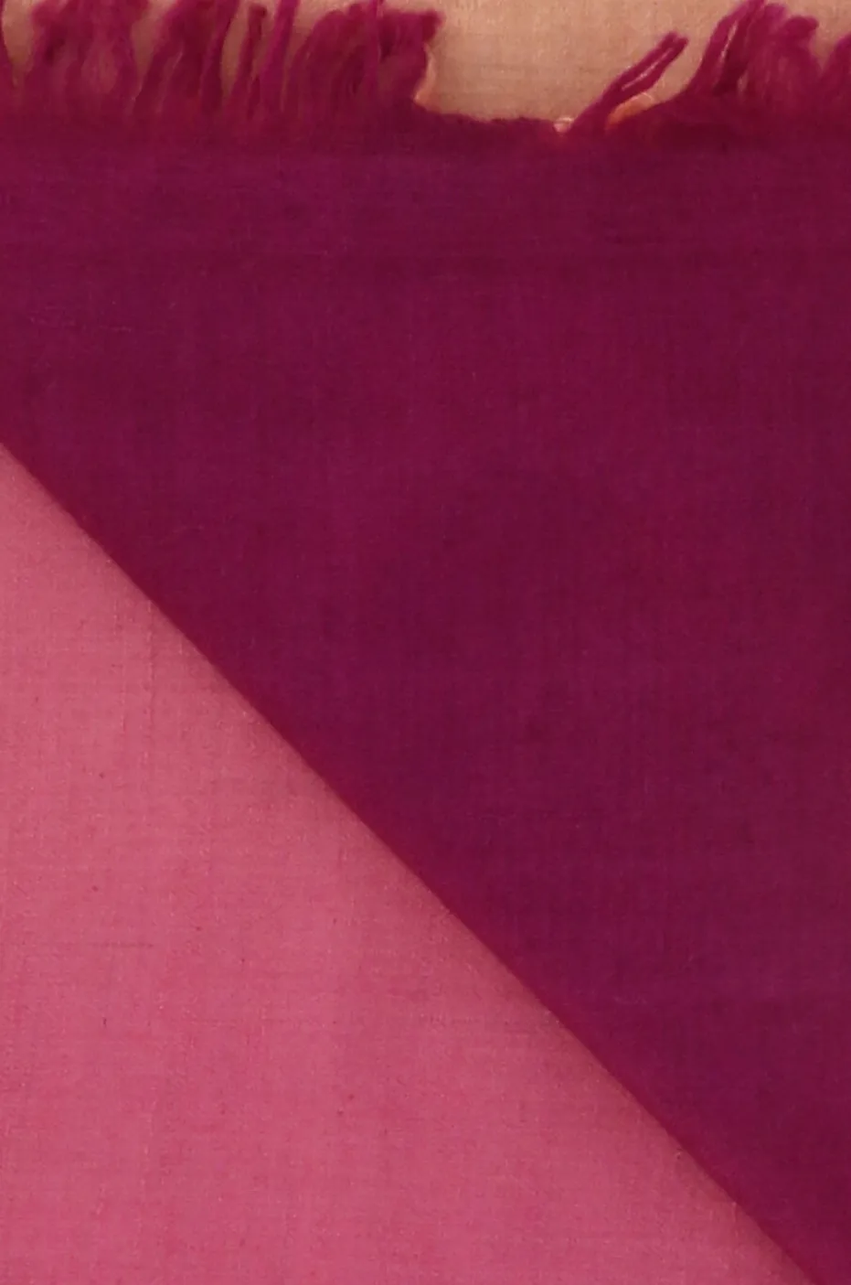 Kaschmir-Schal Dip Dye