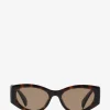 Katzenaugensonnenbrille in Schildpatt-Optik GG