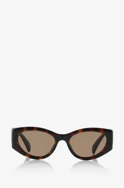 Katzenaugensonnenbrille in Schildpatt-Optik GG