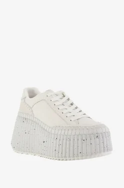 Keilsneakers aus Leder Nama
