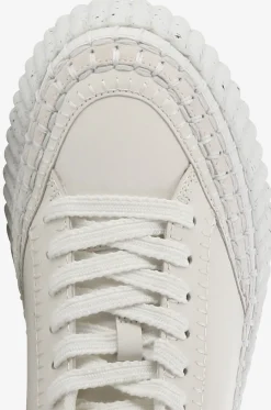 Keilsneakers aus Leder Nama