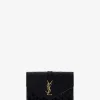 Kleine Brieftasche aus Grain de Poudre-Leder Monogram Mix Matelassé