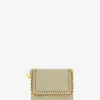 Kleine Brieftasche aus Kunstwildleder Falabella Shaggy Deer