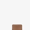 Kompakte Brieftasche aus Leder mit Reissverschluss Bubble