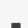 Kompakte Brieftasche aus Leder mit Reissverschluss Bubble