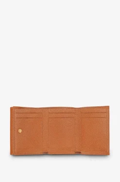 Kompakte Brieftasche aus genarbtem Leder Le Foulonné