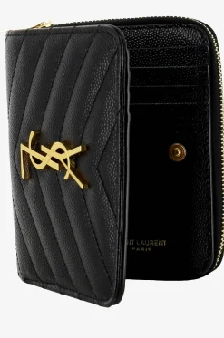 Kompakte Brieftasche mit Reissverschluss Monogram