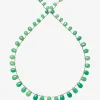 Kordelhalskette mit Chrysopras Evergreen