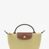 Kosmetiktasche aus Canvas mit Henkel Le Pliage Original
