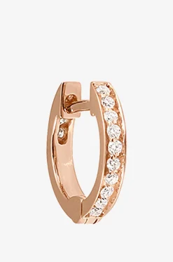 Kreole aus Roségold und Diamanten Officiel